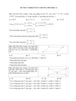 ĐỀ TRẮC NGHIỆM TOÁN CHƯƠNG 1 HÌNH HỌC 11 (ĐỀ SỐ 5)