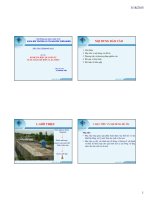 Nội dung chuyên đề khoa học về “Xử lý sơ cấp nước thải thủy sản bằng phương pháp keo tụ - lắng”