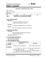 Giáo án cùng học Tin học  lớp 4