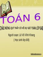 Chương I. §1. Tập hợp. Phần tử của tập hợp