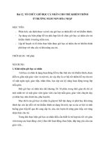 Bài 12. TỔ CHỨC GIỜ HỌC CÁ NHÂN CHO TRẺ KHIẾM THÍNH Ở TRƯỜNG MẦM NON HÒA NHẬP