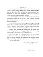 Nghiên cứu sử dụng dây chuyền không điều hoà trong lập kế hoạch tiến độ thi công cho dự án đầu tư xây dựng trạm bơm lương tài    tỉnh hưng yên 