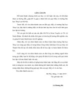 Nghiên cứu nâng cao dung tích hồ chứa hồ sông mực tỉnh thanh hóa phục vụ theo nhiệm vụ mới 