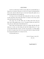 Nghiên cứu kế hoạch tiến độ thi công xây dựng công trình thủy lợi và ứng dụng tối ưu hóa tiến độ thi công công trình hồ chứa tả trạch – thừa thiên huế 