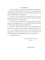 Nghiên cứu kế hoạch tiến độ thi công xây dựng công trình thủy lợi và ứng dụng tối ưu hóa tiến độ thi công công trình hồ chứa tả trạch – thừa thiên huế 