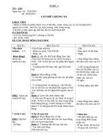 Giáo án Tự nhiên xã hội lớp 1 (Cả năm)