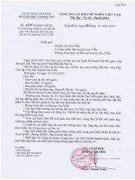 Sở giáo dục tỉnh Ninh Bình