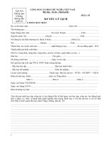 so yeu ly lich hoc nghe