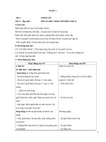 Giáo án lớp 1 VNEN (trọn bộ)