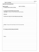 Bai 27 PHIẾU HỌC TẬP VẬT LÝ 10.