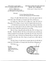 cong van giai trinh BCTC Quy 3 2016