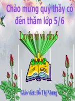 Tuần 11. Đại từ xưng hô
