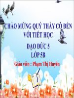 Bài 6. Kính già, yêu trẻ