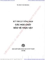 KỸ THUẬT TỔNG hợp các hóa CHẤT bảo vệ THỰC vật   đào văn HOẰNG (TRÍCH đoạn)  