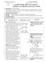 Giáo án hình học 9 tiết 1 