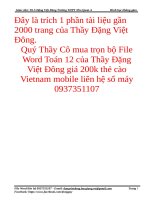 Đa Diện, Nón, Trụ, Cầu Giải Chi Tiết Rất Hay