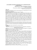 17. Gia tri sieu am trong chan doan tim bam sinh   BS Chi   BVND1