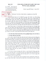 Hướng dẫn một số nội dung về tổ chức thực hiện dự toán ngân sách nhà nước năm 2012