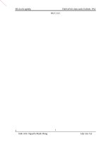 Thiết kế hồ chứa nước eadrek  PA1 