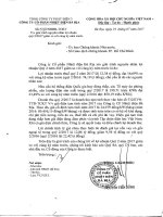 cong van giai trinh 590