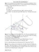 DE CUONG ON TAP HINH 9 ON THI VAO 10