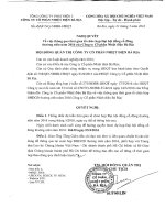 Nghi quyet hop HDQT ve viec thong qua thoi gian hop DHDCD 2016  so 277