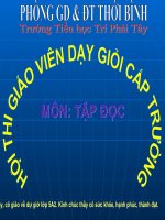 Tuần 9. Cái gì quý nhất?