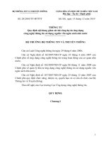 Thông tư Quy định nội dung giám sát thi công dự án ứng dụng công nghệ thông tin sử dụng nguồn vốn ngân sách nhà nước