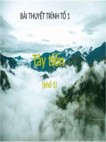 Tuần 7. Tây Tiến