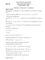 chu de CAN BAC HAI CAN BAC BA VA HAM SO BAC NHAT Y = AX + B