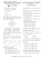 Đề thi thử THPTQG Toán 2018 THPT Chuyên Hùng Vương  Phú Thọ
