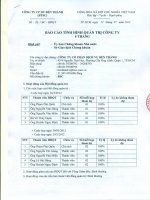 BAO CAO TINH HINH QUAN TRI CONG TY 6 THANG