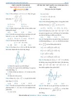 Đề thi thử THPTQG Toán 2018 THPT Chuyên Thái Bình lần 1