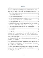 Quản lý nhà nước về thiết chế Nhà văn hóa phường,xã trên địa bàn thành phố Vĩnh Yên – tỉnh Vĩnh Phúc