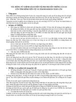 TÁC ĐỘNG TỪ CHÍNH SÁCH TIỀN TỆ PHI TRUYỀN THỐNG CỦA S4 LÊN TÌNH HÌNH TIỀN TỆ VÀ THANH KHOẢN TOÀN CẦU