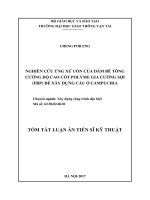 Nghiên cứu ứng xử uốn của dầm bê tông cường độ cao cốt polyme gia cường sợi (FRP) để xây dựng cầu ở Campuchia (tt)