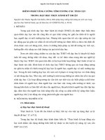 Biện pháp tăng cường tính tương tác trong dạy học kĩ thuật