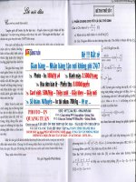 Luyện giải đề trước kỳ thi đại học   tuyển chọn và giới thiệu đề thi toán học phần 1 
