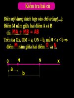 Chương I. §10. Trung điểm của đoạn thẳng