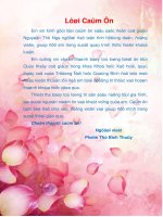 Thế giới nhân vật trong truyện ngắn việt nam hiện đại và nước ngoài trong chương trình THPT 