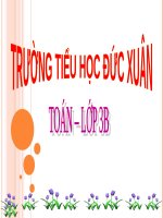 Bài toán giải bằng hai phép tính (tiếp theo)