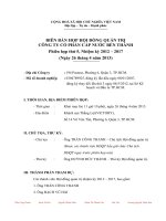 6 Bien ban hop HDQT   Phien hop thu 5 (Nhiem ky 2012   2017)