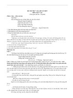 Đề thi thử 2018-2019