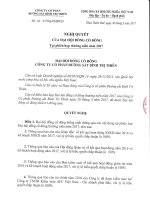 Nghi quyet DHDCD TN nam 2017