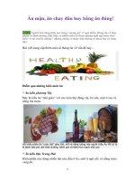 Ăn Mặn Ăn Chay Không Hay Bằng Ăn Đúng