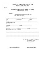 don xin cap hoc bong