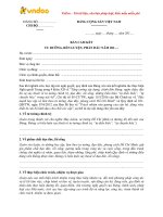 Bản cam kết tu dưỡng, rèn luyện, phấn đấu của Đảng viên