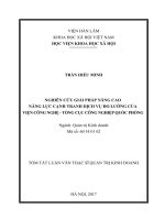 Đẩy mạnh công nghiệp hóa, hiện đại hóa, phấn đấu sớm đưa nước ta cơ bản trở thành nước công nghiệp theo hướng hiện đại (tt)
