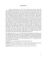 Bai Tieu luan mon Thong ke kinh te - nhom 1