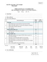 7. Phieu Danh gia, nghiem thu de tai NCKH cap Co so